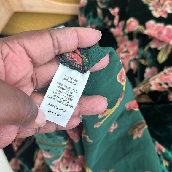 Unique Vintage Tabitha Kaftan Dress O/S - Picture 9 of 10